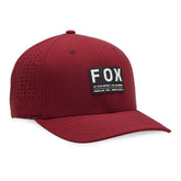 Gorra Fox Nop Stop Tech Flexfit Vinotinto